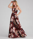 The Hayde Formal Floral Lace Up Ball Gown is a gorgeous pick as your 2023 prom dress or formal gown for wedding guest, spring bridesmaid, or army ball attire!