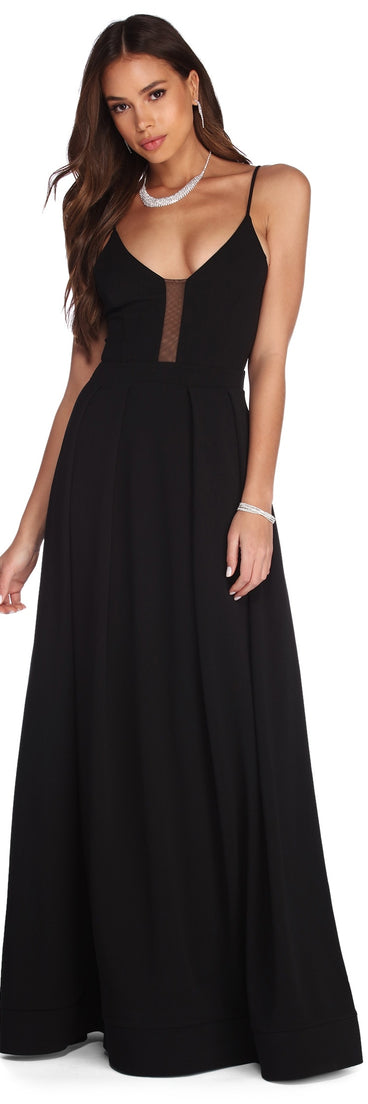 The Grace Pleated Crepe Ball Gown is a gorgeous pick as your 2023 prom dress or formal gown for wedding guest, spring bridesmaid, or army ball attire!