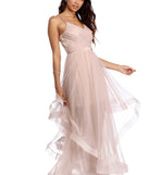 Mckenna Tulle Dress is a gorgeous pick as your 2023 prom dress or formal gown for wedding guest, spring bridesmaid, or army ball attire!