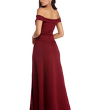 The Christine Off The Shoulder Ball Gown is a gorgeous pick as your 2023 prom dress or formal gown for wedding guest, spring bridesmaid, or army ball attire!