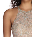 The Emmy Formal Beaded Ball Gown is a gorgeous pick as your 2023 prom dress or formal gown for wedding guest, spring bridesmaid, or army ball attire!