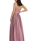 Renee Strapless Sweetheart Ball Gown is a gorgeous pick as your 2023 prom dress or formal gown for wedding guest, spring bridesmaid, or army ball attire!