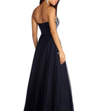 The Julie Strapless Sweetheart Ball Gown is a gorgeous pick as your 2023 prom dress or formal gown for wedding guest, spring bridesmaid, or army ball attire!