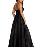 The Angelie Embellished Satin Gown is a gorgeous pick as your 2023 prom dress or formal gown for wedding guest, spring bridesmaid, or army ball attire!
