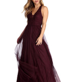 The Alessia Floral Applique Ball Gown is a gorgeous pick as your 2023 prom dress or formal gown for wedding guest, spring bridesmaid, or army ball attire!