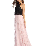 Missy Tendril Ball Gown is a gorgeous pick as your 2023 prom dress or formal gown for wedding guest, spring bridesmaid, or army ball attire!