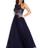 The Carmen Glitter Ball Gown is a gorgeous pick as your 2023 prom dress or formal gown for wedding guest, spring bridesmaid, or army ball attire!