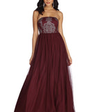 Nicola Formal Tulle Ball Gown is a gorgeous pick as your 2023 prom dress or formal gown for wedding guest, spring bridesmaid, or army ball attire!