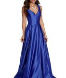 Nadia Satin Ball Gown Dress is a gorgeous pick as your 2023 prom dress or formal gown for wedding guest, spring bridesmaid, or army ball attire!