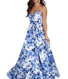The Amora Floral Ball Gown Dress is a gorgeous pick as your 2023 prom dress or formal gown for wedding guest, spring bridesmaid, or army ball attire!