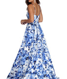 The Amora Floral Ball Gown Dress is a gorgeous pick as your 2023 prom dress or formal gown for wedding guest, spring bridesmaid, or army ball attire!