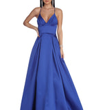 Melody Formal Satin Ball Gown is a gorgeous pick as your 2023 prom dress or formal gown for wedding guest, spring bridesmaid, or army ball attire!