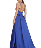 Melody Formal Satin Ball Gown is a gorgeous pick as your 2023 prom dress or formal gown for wedding guest, spring bridesmaid, or army ball attire!