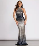 The Calle Formal Ombre Sequin Dress is a gorgeous pick as your 2023 prom dress or formal gown for wedding guest, spring bridesmaid, or army ball attire!