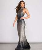The Calle Formal Ombre Sequin Dress is a gorgeous pick as your 2023 prom dress or formal gown for wedding guest, spring bridesmaid, or army ball attire!