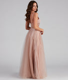 Marcie Formal Corset Embroidered Dress is a gorgeous pick as your 2023 prom dress or formal gown for wedding guest, spring bridesmaid, or army ball attire!