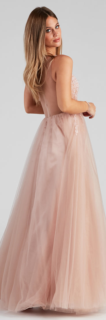 The Laine Formal One-Shoulder Ball Gown is a gorgeous pick as your 2023 prom dress or formal gown for wedding guest, spring bridesmaid, or army ball attire!
