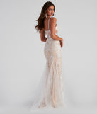 Samara Corset Lace Ball Gown is a gorgeous pick as your 2023 prom dress or formal gown for wedding guest, spring bridesmaid, or army ball attire!