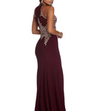 The Elliana Metallic Marvel Formal Dress is a gorgeous pick as your 2023 prom dress or formal gown for wedding guest, spring bridesmaid, or army ball attire!