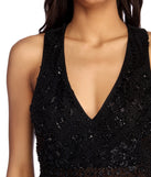 The Iya Beaded High Slit Dress is a gorgeous pick as your 2023 prom dress or formal gown for wedding guest, spring bridesmaid, or army ball attire!
