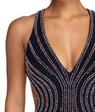 The Jules Formal Beaded Halter Dress is a gorgeous pick as your 2023 prom dress or formal gown for wedding guest, spring bridesmaid, or army ball attire!