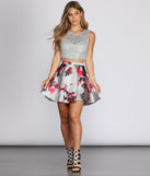 Lianne Floral Skirt And Top creates the perfect spring wedding guest dress or cocktail attire with stylish details in the latest trends for 2023!