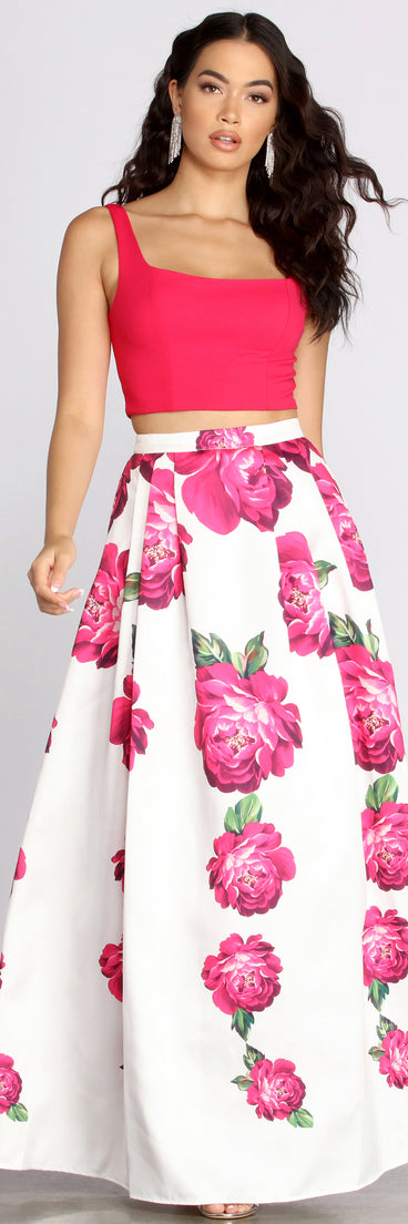 Cadence Crepe Tank Two Piece Mikado Dress creates the perfect summer wedding guest dress or cocktail party dresss with stylish details in the latest trends for 2023!