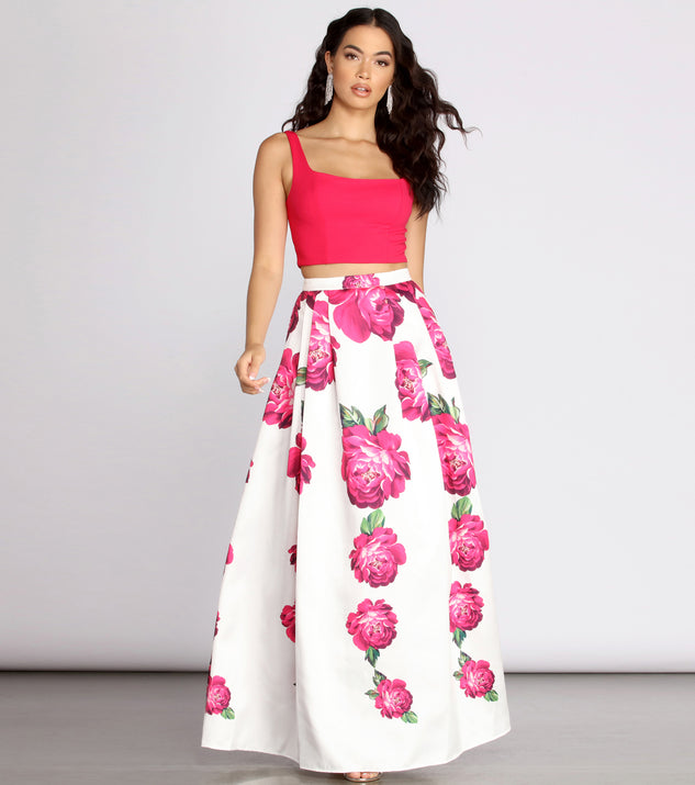 Cadence Crepe Tank Two Piece Mikado Dress creates the perfect summer wedding guest dress or cocktail party dresss with stylish details in the latest trends for 2023!