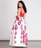 Cadence Crepe Tank Two Piece Mikado Dress creates the perfect summer wedding guest dress or cocktail party dresss with stylish details in the latest trends for 2023!