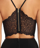 The Amirah Lace Two Piece Dress is a gorgeous pick as your 2023 prom dress or formal gown for wedding guest, spring bridesmaid, or army ball attire!