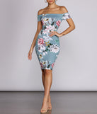 Floral In Love Midi Dress