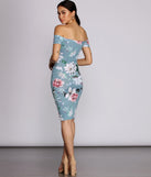 Floral In Love Midi Dress