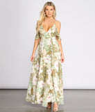 Chiffon Tropical Floral Maxi Dress is a trendy pick to create 2023 festival outfits, festival dresses, outfits for concerts or raves, and complete your best party outfits!