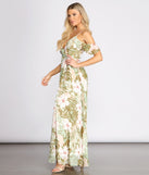 Chiffon Tropical Floral Maxi Dress is a trendy pick to create 2023 festival outfits, festival dresses, outfits for concerts or raves, and complete your best party outfits!