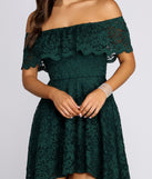 The Add Some Flair Skater Dress is a gorgeous pick as your 2023 prom dress or formal gown for wedding guest, spring bridesmaid, or army ball attire!