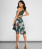 Fond Of Floral Skater Dress