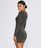 Real Love Glitter Mini Dress