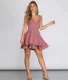 Layer Cake X-Back Skater Dress