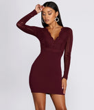 You’ll make a statement in In Love In Lace Crochet Dress as an NYE club dress, a tight dress for holiday parties, sexy clubwear, or a sultry bodycon dress for that fitted silhouette.