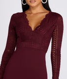 In Love In Lace Crochet Dress