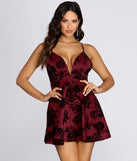 Fall For Floral Skater Dress