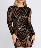 Do It For The Glam Sequin Mini Dress