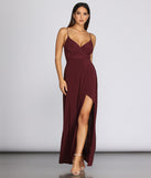Take Me Away Maxi Dress is a stunning choice for a bridesmaid dress or maid of honor dress, and to feel beautiful at Prom 2023, spring weddings, formals, & military balls!