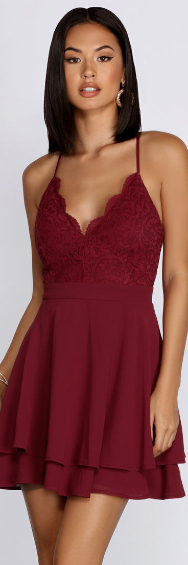 Never Too Much Chiffon Skater Dress is a stunning choice for a bridesmaid dress or maid of honor dress, and to feel beautiful at Prom 2023, spring weddings, formals, & military balls!