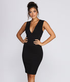 So Chic Midi Dress