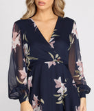 Floral Chiffon Long Sleeve Skater Dress is a trendy pick to create 2023 festival outfits, festival dresses, outfits for concerts or raves, and complete your best party outfits!