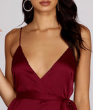 Simply Satin Tie-Waist Dress