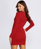 Must V Fate Glitter Mini Dress