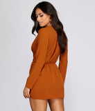 Knot Just Another Mini Dress
