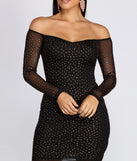 Under The Lights Heat Stone Mini Dress